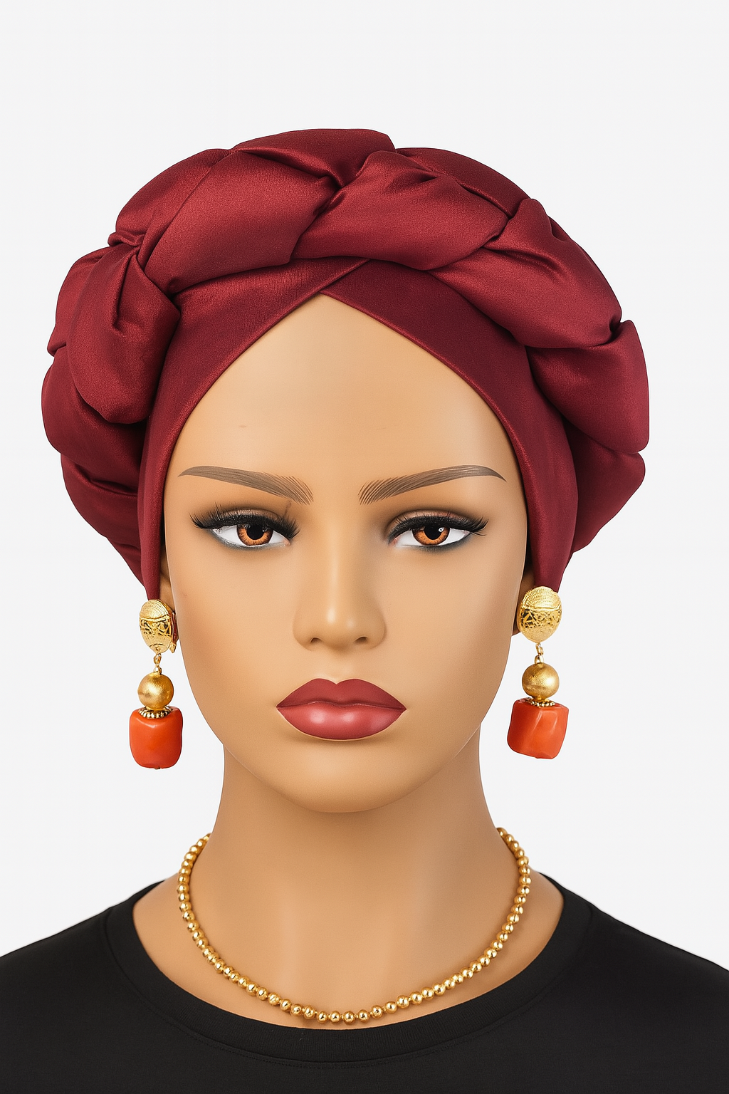 Abike Luxe Braided Turban - Image 3